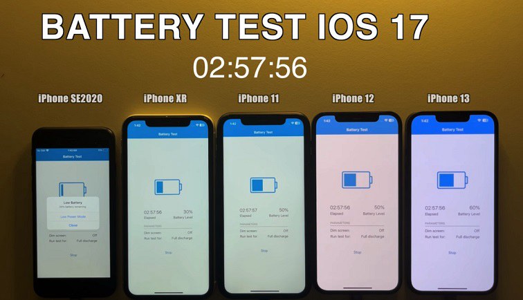 iOS 17正式版续航崩了？iOS17和iOS16续航对比实测！  第4张