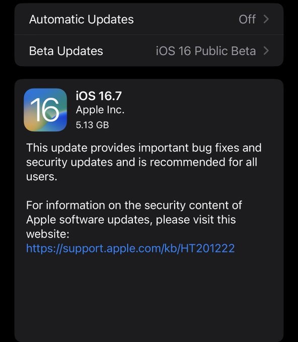 iOS17 RC、iOS16.7 RC、iOS15. 7.9正式版同时发布  第4张