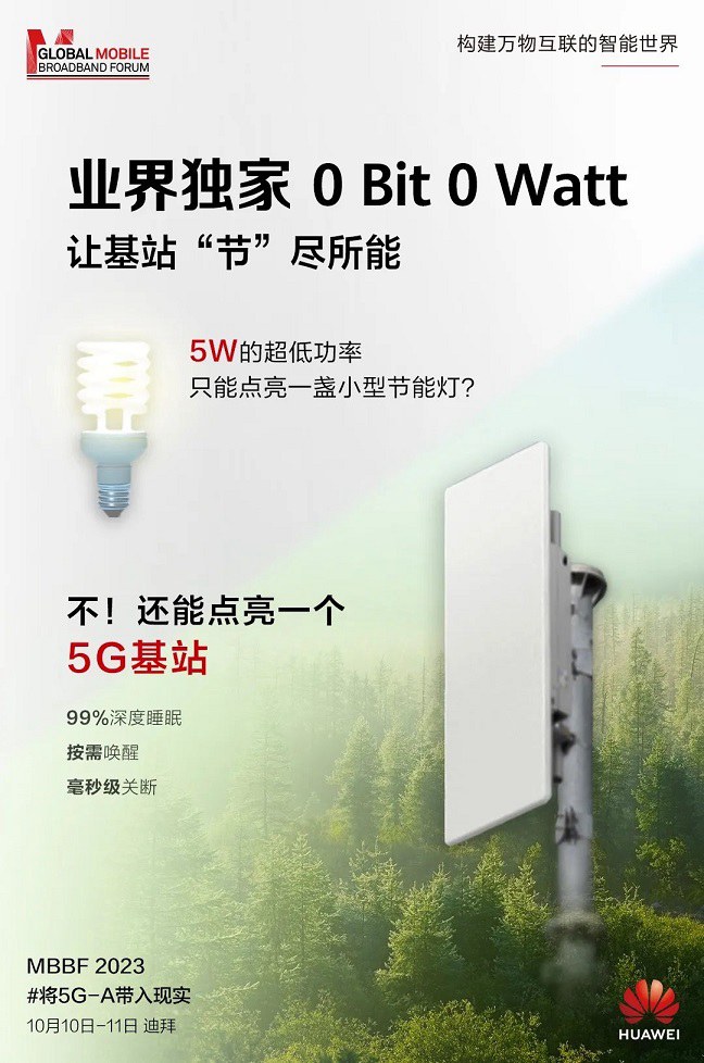 华为将推出超低功耗5G基站：只要5W，业界遥遥领先！  第4张