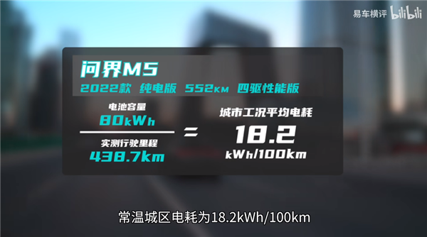 问界M5 EV高速120km/h续航实测：达成率5.1折  第4张
