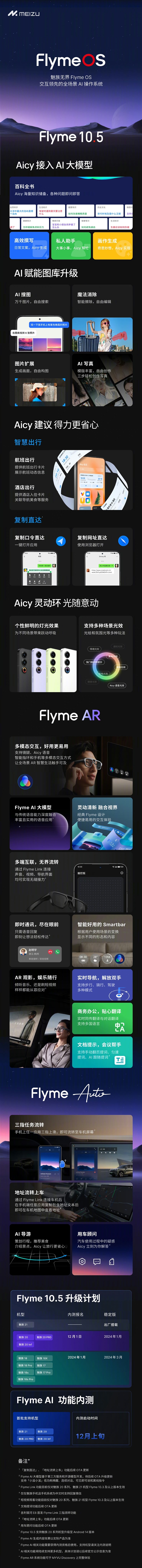 对标鸿蒙 澎湃！一图看懂魅族无界Flyme OS：手机可48个月持久流畅  第1张