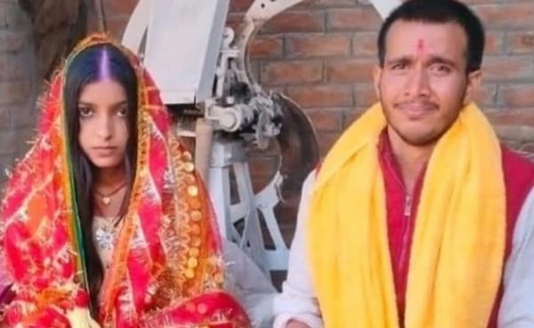 印度男教师被胁迫与绑匪女儿结婚 结婚照疯传：新娘好看