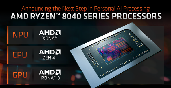锐龙8040官宣！AMD首创的AI PC性能飙升60％ 明年再涨3倍  第9张