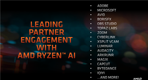 锐龙8040官宣！AMD首创的AI PC性能飙升60％ 明年再涨3倍  第4张