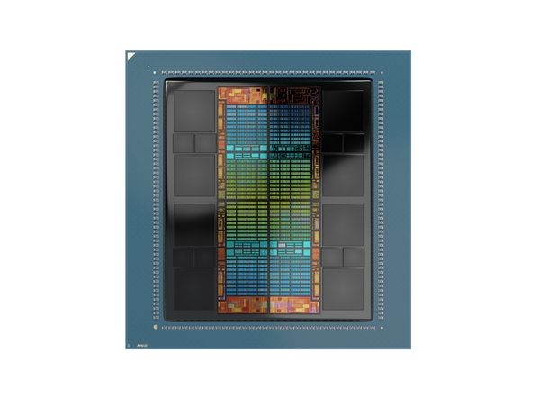 AMD MI300加速器官方、真机美图：八路并行 堪称艺术品