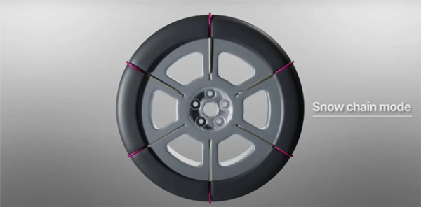 自带防滑链：现代起亚推出“可变形”冬季轮胎  第1张