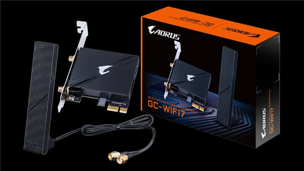 技嘉发布GC-WIFI7扩展卡：支持Wi-Fi 7、蓝牙5.3  第1张