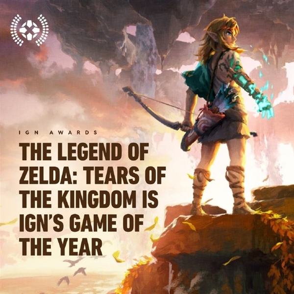 战胜《博德之门3》！任天堂《王国之泪》获IGN年度最佳游戏  第1张