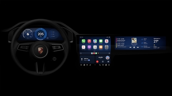 苹果新版CarPlay适配最新进展：保时捷、阿斯顿马丁率先落地  第2张
