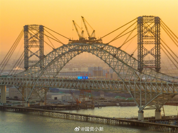 世界最大跨度斜拉桥！常泰长江大桥天星洲专用航道桥合龙  第6张