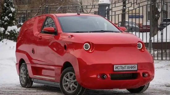俄罗斯品牌Amber发布首款电动车：被评“世界上最丑陋”的汽车  第1张
