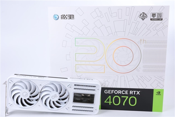 请查收2024年第一份礼物—影驰20周年 GeForce RTX 4070纪念版显卡评测