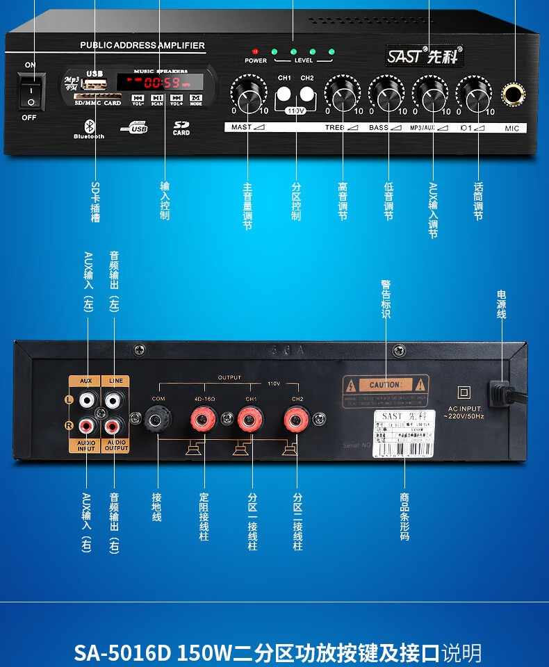 音箱连接指南：5.1.4 声道音箱的连接与设置  第10张