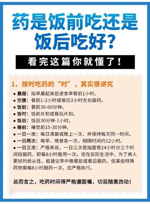 餐前餐后服药大不同，你知道为什么吗？揭秘药物服用时间的秘密  第11张