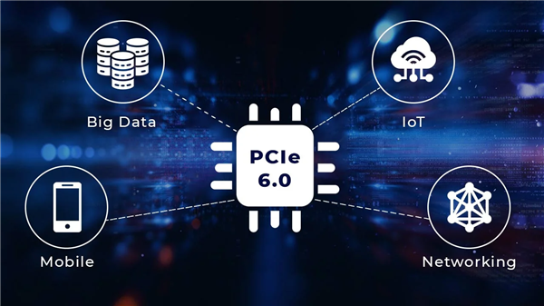 PCIe 6.0准备好在2024年开始商用 数据传输可达64MT/s