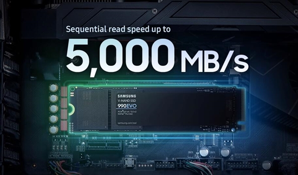 三星发布990 EVO SSD：同时支持PCIe 4.0和PCIe 5.0  第2张