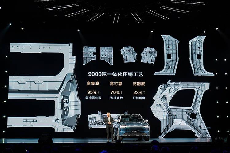 赛力斯问界M9入选2024年度最佳实践案例，万吨级一体化压铸工艺引领行业创新  第3张