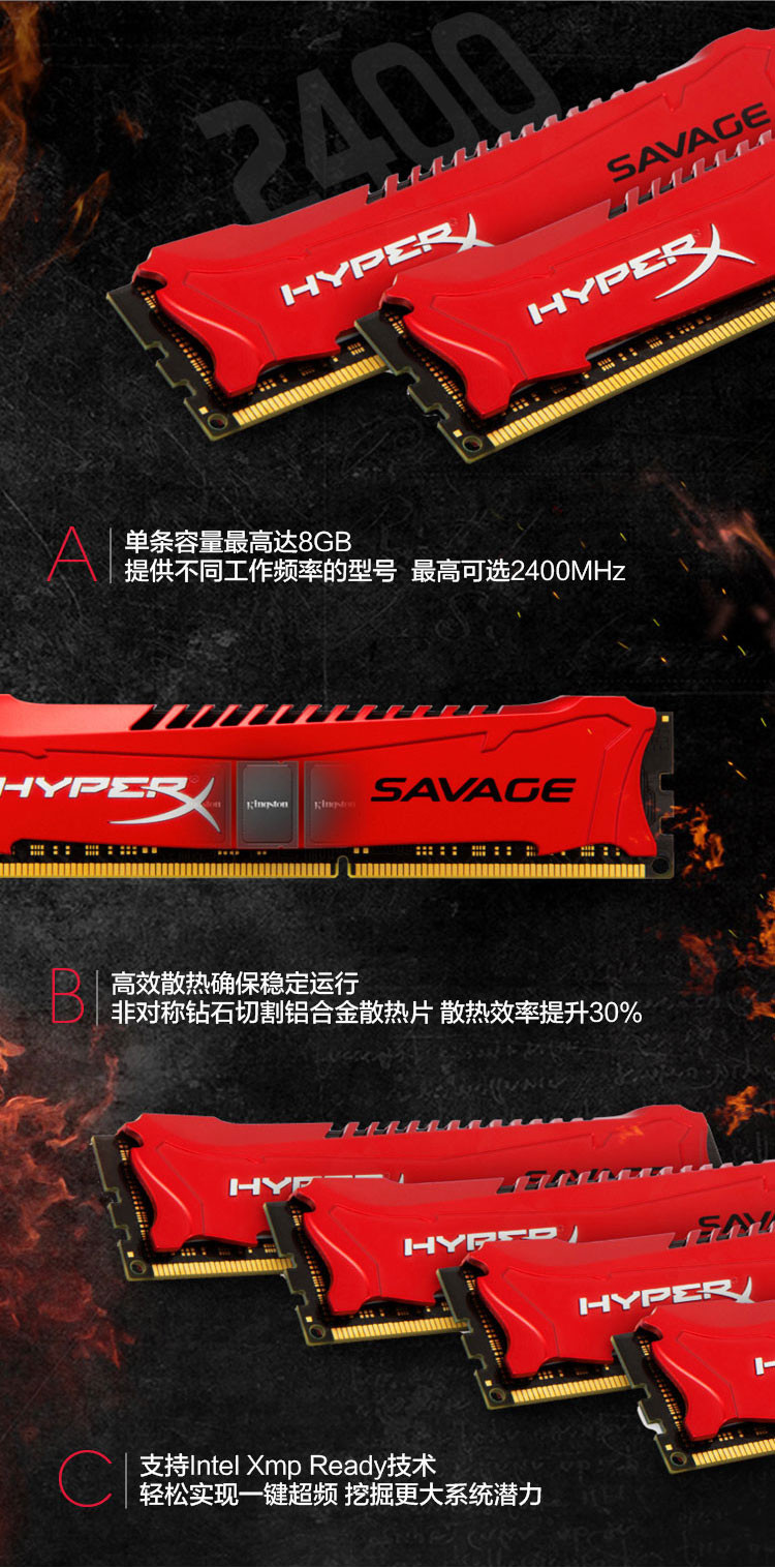 金士顿4GB DDR3 1600MHz内存条：性能独步，速度惊人  第5张