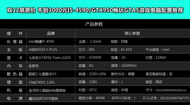 i5-4590主机配置详解：性价比极高，稳定可靠，多方面评测与参考  第5张