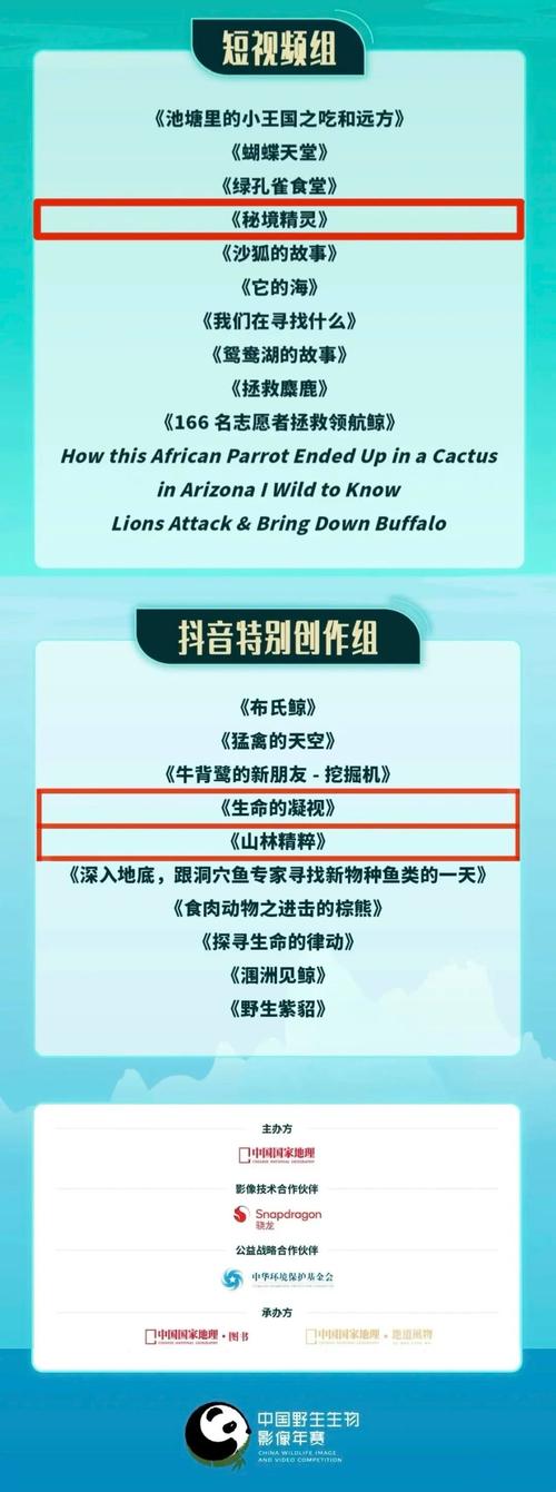 揭秘2024中国野生生物影像年赛：高通骁龙独家技术如何助力自然影像创作  第9张