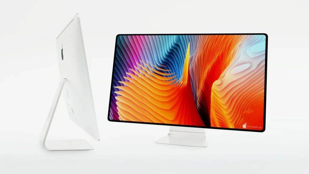 苹果 iMac：美学与实力的完美结合，外接音箱提升使用体验  第5张