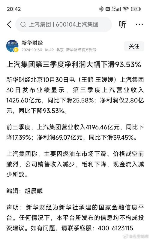 惊！上汽集团业绩惨淡，将失18年销量冠军且仍有下行空间？  第14张