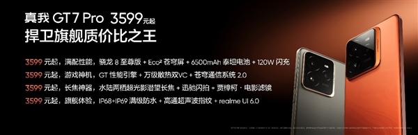 3599 元起！真我 GT7 Pro 正式发布，配置超高，价格超低，这是要逆天吗？  第5张