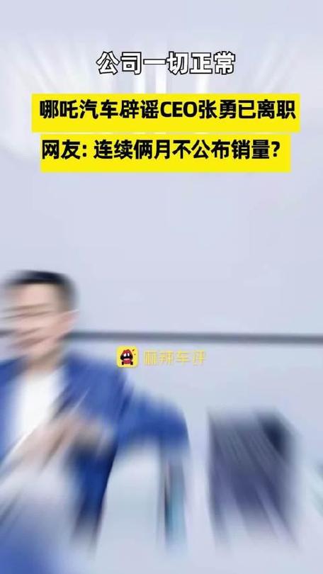 哪吒汽车CEO张勇离职，高层大洗牌！背后真相令人震惊  第7张