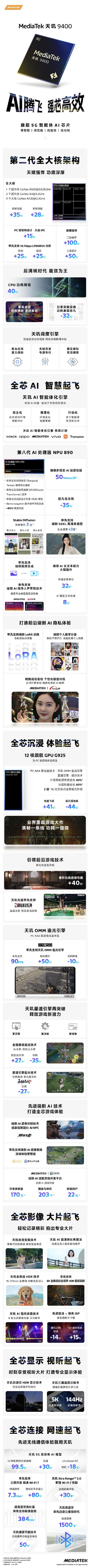 天玑9400震撼发布：CPU、GPU、AI全面升级，旗舰手机性能天花板再刷新