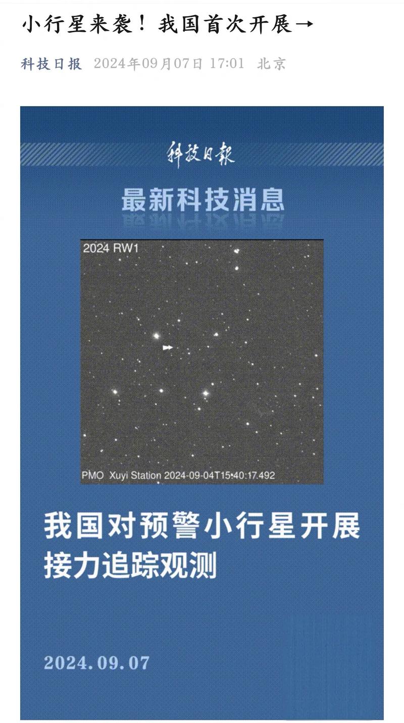 2024年第4次小行星撞击成功预警！中国多角度监测，全球64个观测点见证奇迹  第7张