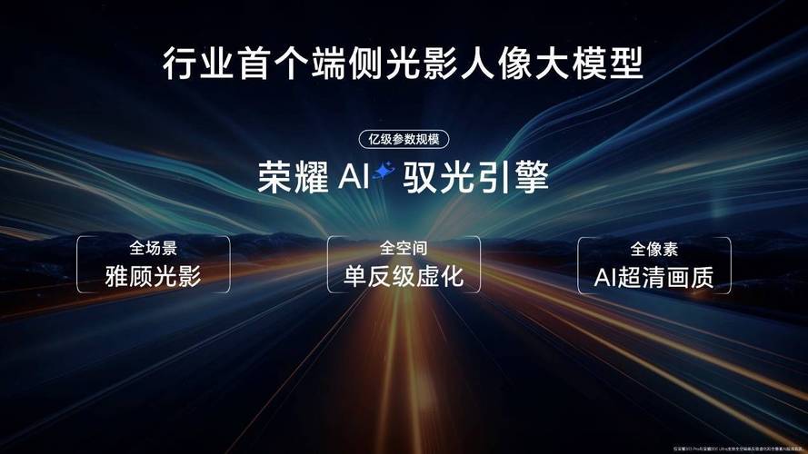 荣耀300系列震撼上市：AI影像黑科技，一键拍出大师级人像大片  第2张