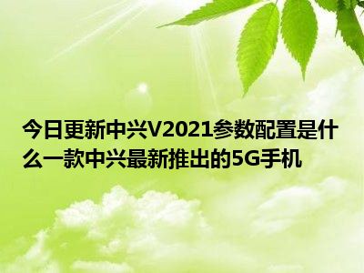 中兴 5G 手机正式亮相，引领行业潮流，开启未来生活新篇章  第9张