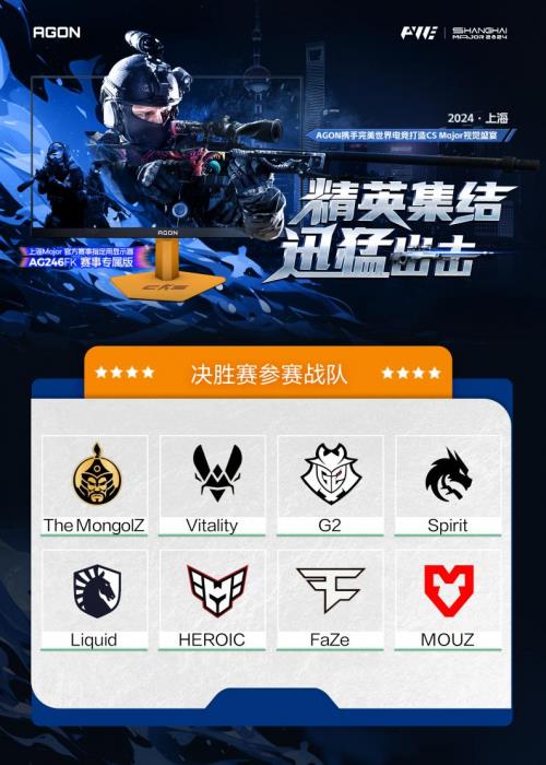 八强集结，谁将问鼎上海Major？AGON爱攻助力电竞巅峰对决  第2张