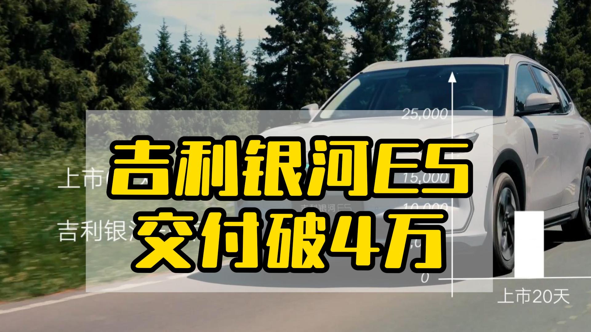 100 天交付破 50000 台！吉利银河 E5 成爆款，它到底凭什么？  第6张