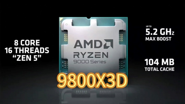 2024 年末最强游戏 U！R7 9800X3D 震撼登场，性能狂飙