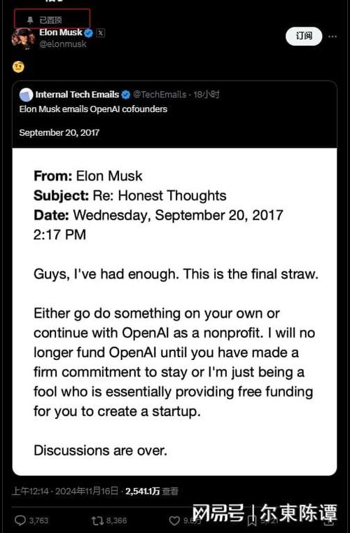 揭秘马斯克与OpenAI内幕：邮件曝光，真相令人  第2张