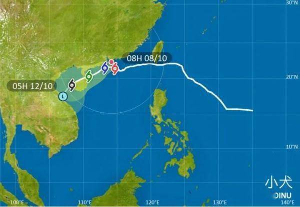 11 月竟现 4 个台风并存共舞，香港天文台发布 80 多年来最晚 8 号风球信号  第9张