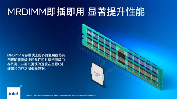 Intel 至强 6 处理器率先应用 MRDIMM 内存，性能大幅提升  第11张