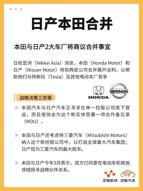 日系车巨头本田日产或将合并，全球第三大汽车集团即将诞生？  第2张