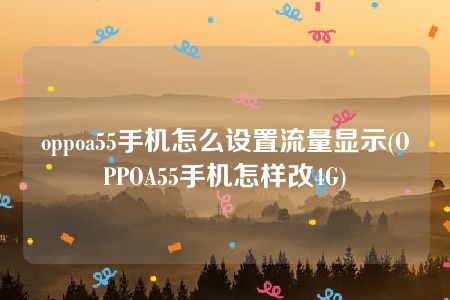 OPPO 手机如何从现在的网络环境过渡到 5G 网络？这些关键信息你必须知道  第3张