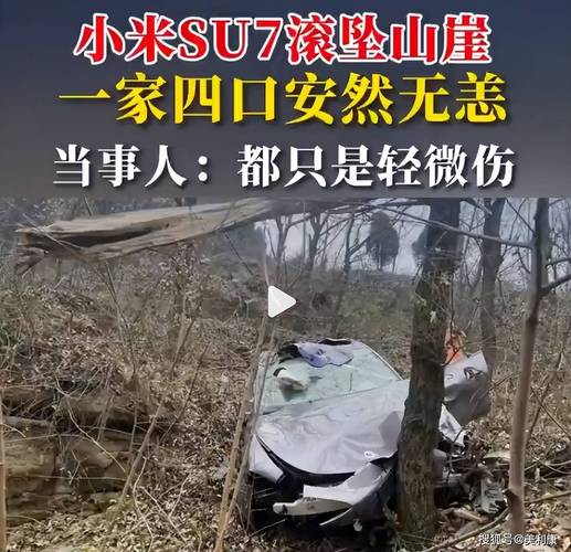 小米SU7坠崖事件引爆市场，单周销量超极氪蔚来，锁单量破20K  第2张