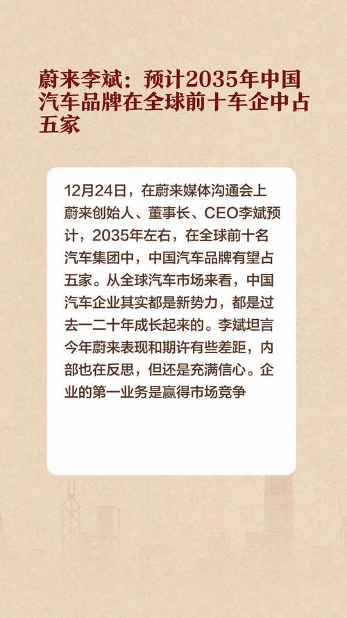 2035年全球汽车市场大洗牌：中国车企将占据40%份额，谁将脱颖而出？  第4张