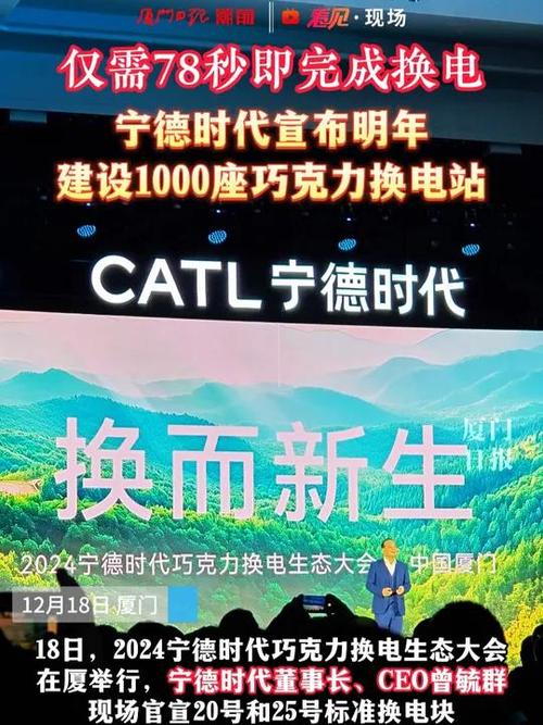 宁德时代巧克力换电：100秒换电，续航600公里，2025年建1000座换电站  第10张