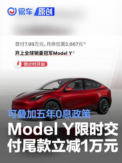 特斯拉Model Y大优惠！尾款立减1万，5年0息贷款，首付7.99万开走全球销冠  第3张