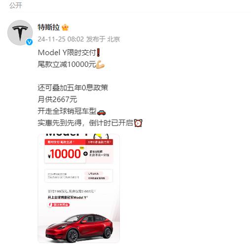 特斯拉Model Y大优惠！尾款立减1万，5年0息贷款，首付7.99万开走全球销冠  第8张