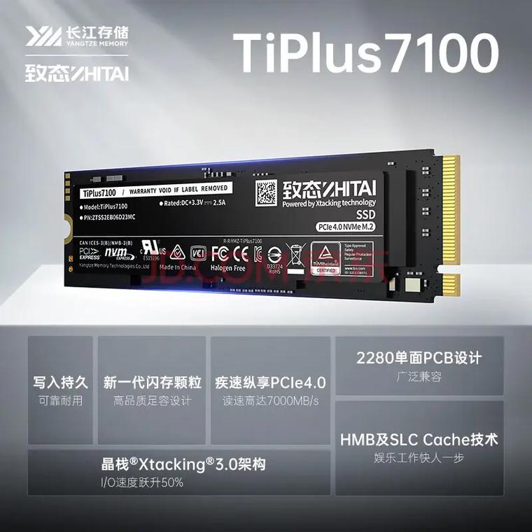 长江存储发布全球首款PCIe 5.0 SSD，读取速度高达14GB/s，颠覆存储行业  第9张