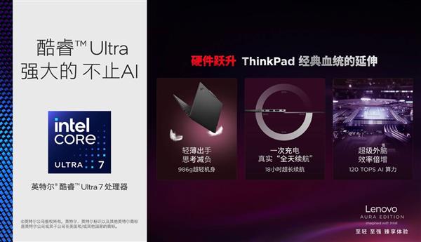 从工具到智能助手：ThinkPad X1 Carbon Aura AI元启版如何彻底改变办公体验？  第9张