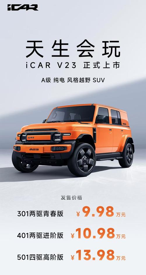 iCAR V23上市一周订单破万，硬派纯电SUV魅力无法挡  第12张