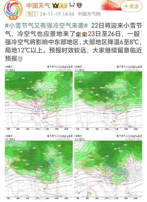 寒潮2024下半年首袭中国！中东部气温创新低，防寒商品热度飞升  第4张