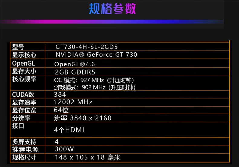 华硕GT730显卡2GB能耗解析及购买建议  第4张